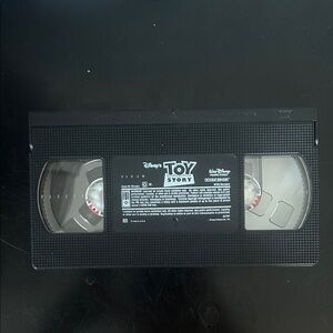 Disney Toy Story Black VHS Cassette